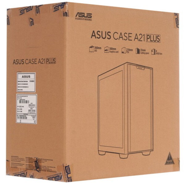 Корпус ASUS A21 PLUS [90DC00H3-B19010] белый