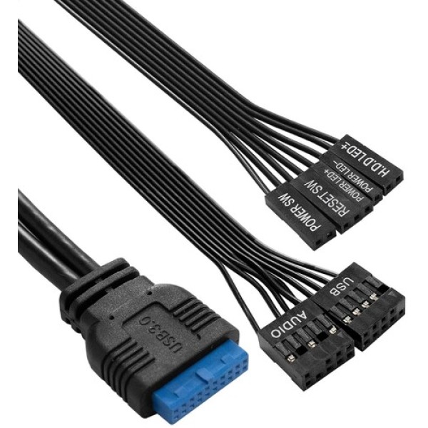 Корпус ExeGate MA-540-XP500 [EX295342RUS] черный
