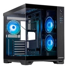 Корпус CHIEFTEC VISIO GM-30B-TG-OP черный
