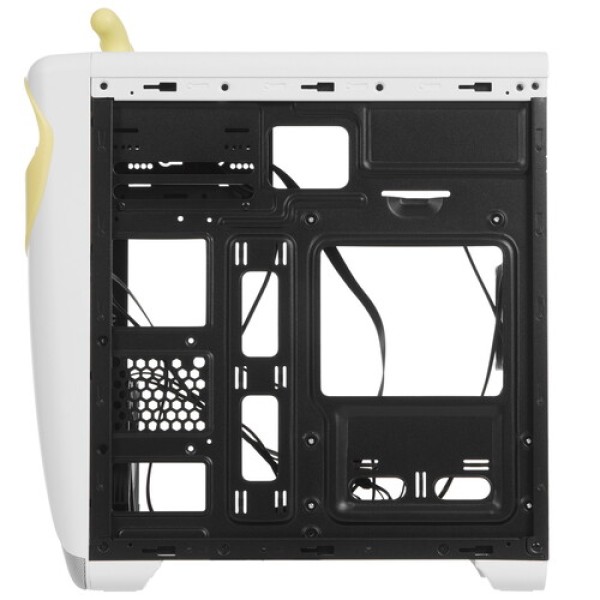 Корпус GameMax Cute Owl Yellow [Cute OWL White Yellow] белый