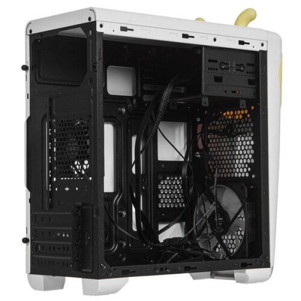 Корпус GameMax Cute Owl Yellow [Cute OWL White Yellow] белый