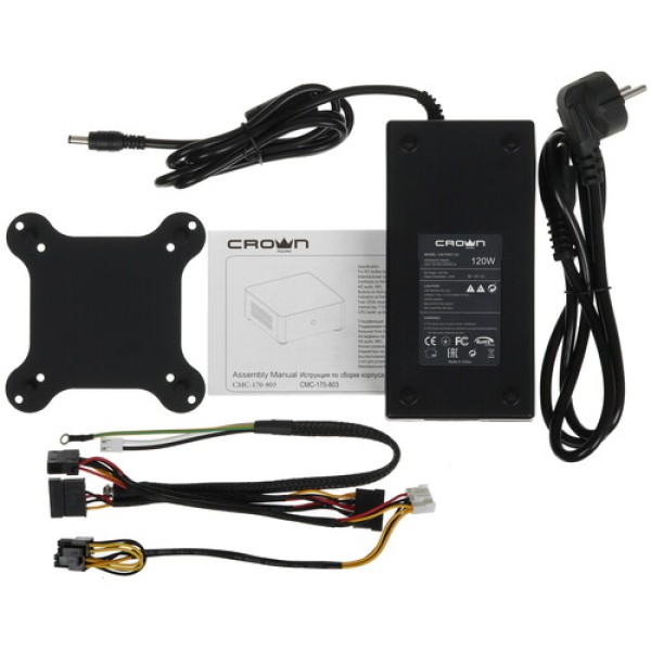 Корпус CROWN CMC-170-803 [CM000003122] черный