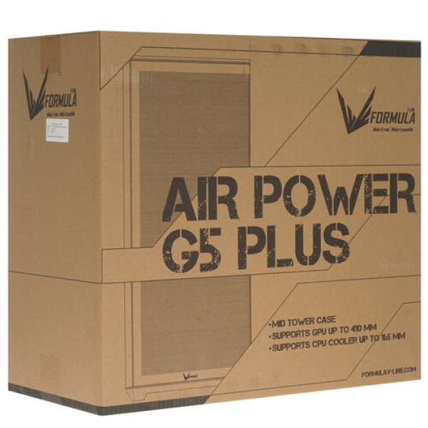 Корпус Formula Air Power G5 Plus [AIR POWER G5 PLUS B] черный