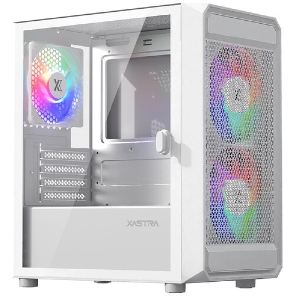 Корпус XASTRA A303M 3FRGB WH [A303M-2FC14F-1FC12F-D-WH] белый