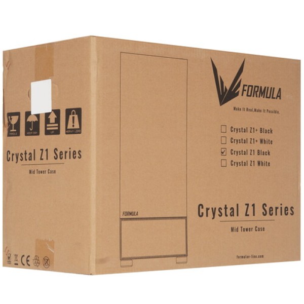 Корпус Formula V Line Crystal Z1 [Crystal Z1 Black] черный