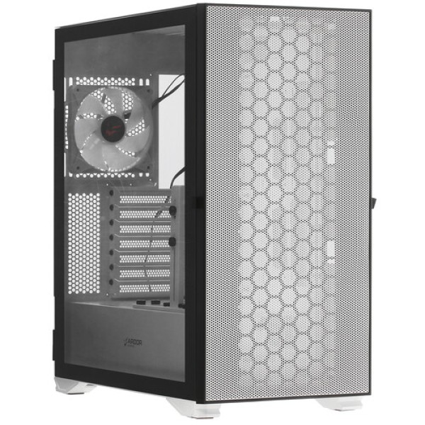 Корпус ARDOR GAMING MSX3 Mesh WG ARGB белый