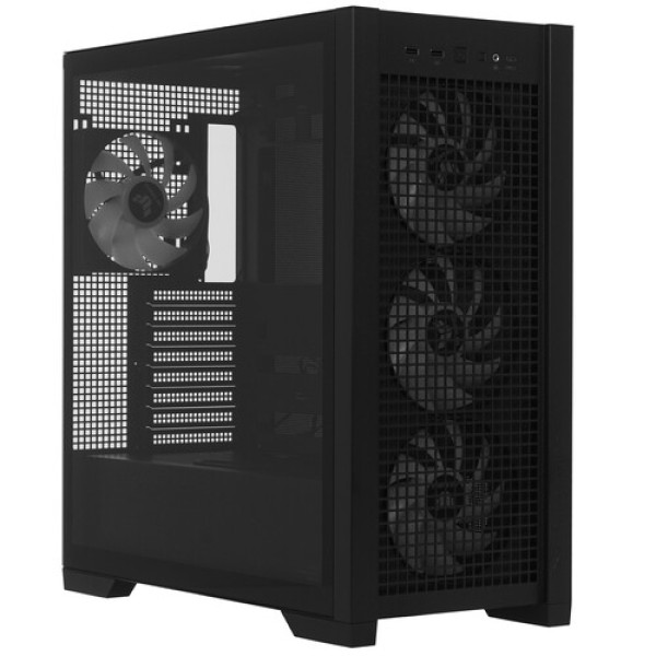 Корпус ASUS TUF Gaming GT302 ARGB [90DC00I0-B19000] черный