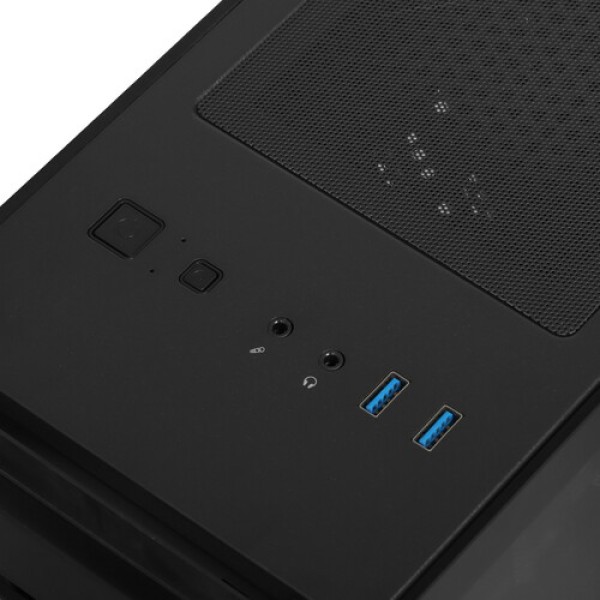 Корпус GameMax Stratos ITX [StarLightFRGBBK] черный