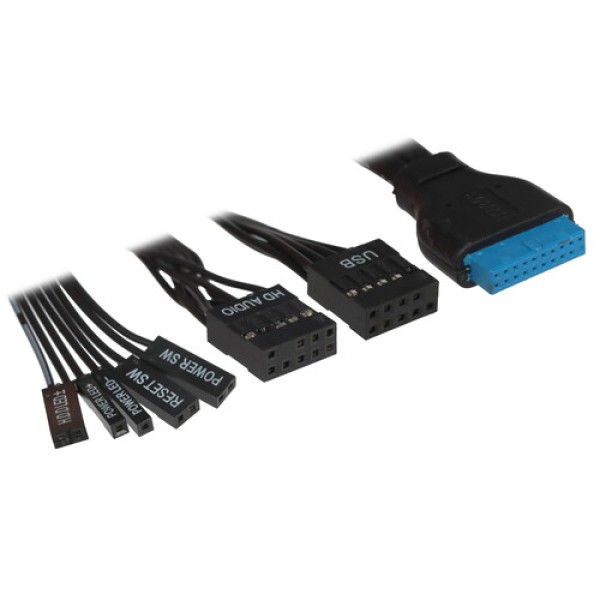 Корпус Foxline FL-733R [FL-733R-FZ450R-U32] черный