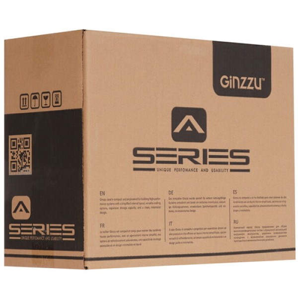 Корпус Ginzzu A410 черный