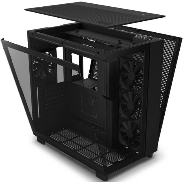 Корпус NZXT H9 Flow [CM-H91FB-01] черный