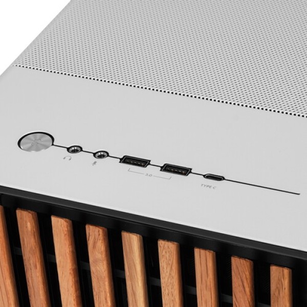 Корпус Fractal Design North XL Chalk White Mesh [FD-C-NOR1X-03] белый