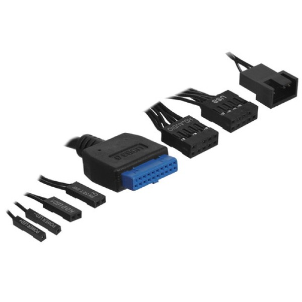 Корпус 1STPLAYER FIREBASE X3-M [X3-M-BK-4F1] черный