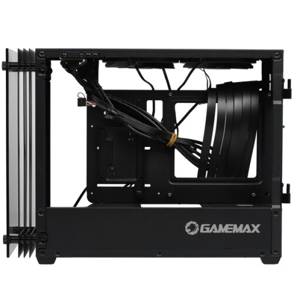 Корпус GameMax Stratos ITX [StarLightFRGBBK] черный