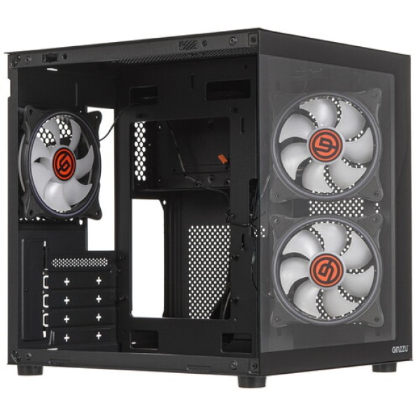 Корпус Ginzzu V150 черный