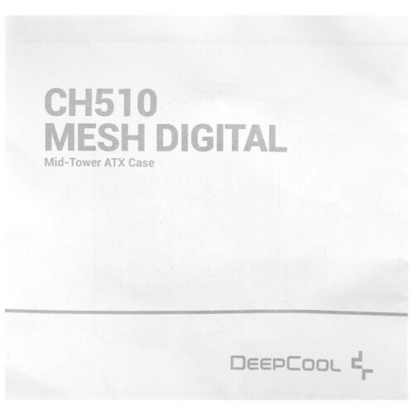 Корпус DEEPCOOL CH510 MESH DIGITAL [R-CH510-BKNSE1-G-1] черный