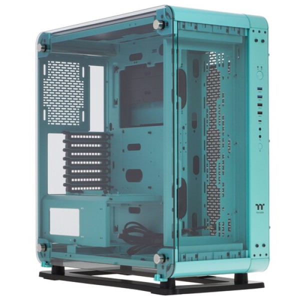 Корпус Thermaltake Core P6 TG Turquoise [CA-1V2-00MBWN-00] бирюзовый