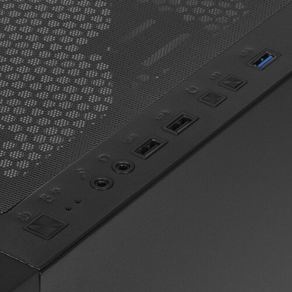 Корпус 1STPLAYER FIREBASE X3-M [X3-M-BK-4F1] черный