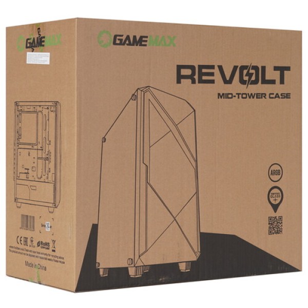 Корпус GameMax REVOLT [MFG.3606] черный