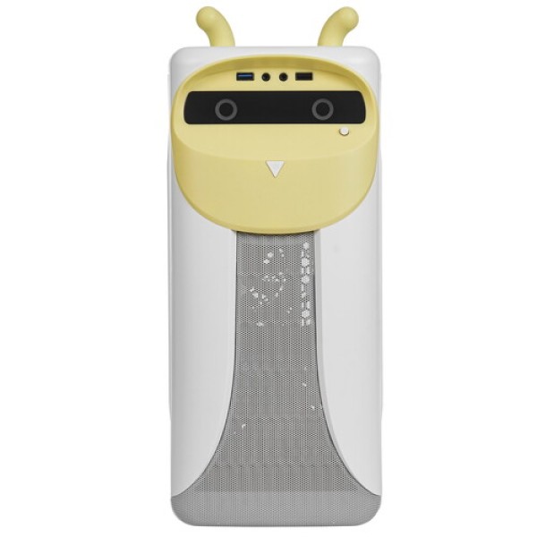 Корпус GameMax Cute Owl Yellow [Cute OWL White Yellow] белый