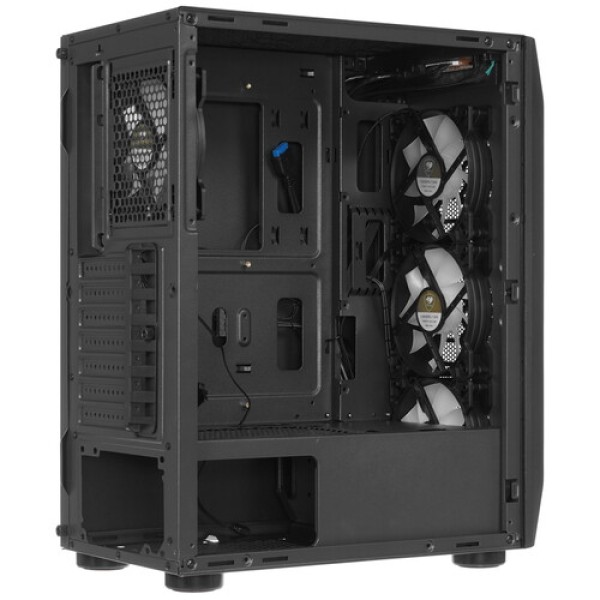 Корпус Cougar MX410 Mesh-G RGB [CGR-5VM6B-MESH-G-RGB] черный