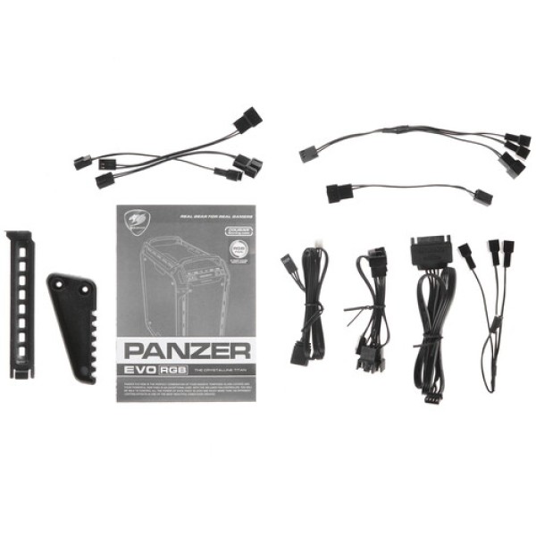 Корпус Cougar Panzer EVO RGB черный