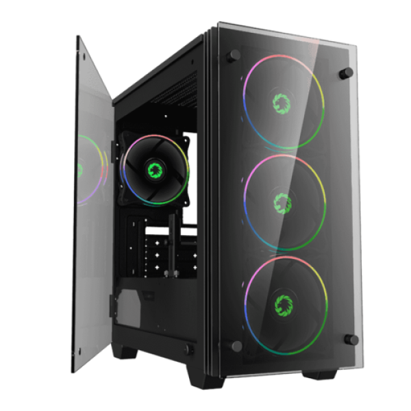 Корпус GameMax Mini Stratos H609 черный