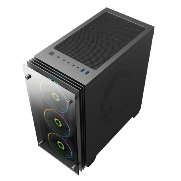 Корпус GameMax Mini Stratos H609 черный