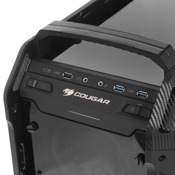 Корпус Cougar Panzer EVO RGB черный