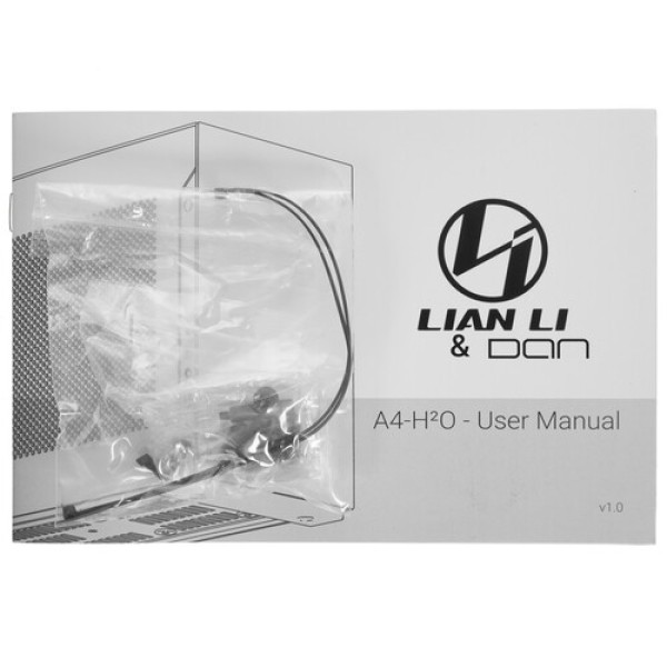 Корпус LIAN LI A4 H2O [G99.A4H2OX4.R0] черный