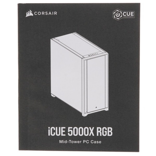 Корпус Corsair iCUE 5000X RGB [CC-9011212-WW] черный