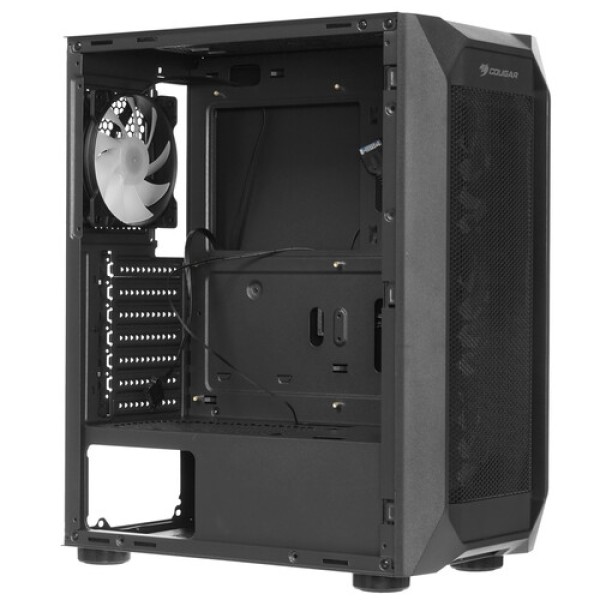 Корпус Cougar MX410 Mesh-G RGB [CGR-5VM6B-MESH-G-RGB] черный