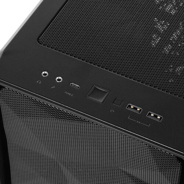 Корпус Fractal Design Meshify 2 Compact [FD-C-MES2C-01] черный
