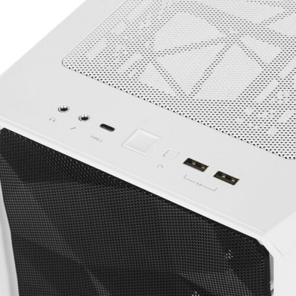 Корпус Fractal Design Meshify 2 Compact [FD-C-MES2C-05] белый