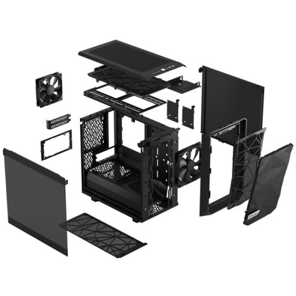 Корпус Fractal Design Meshify 2 Nano [FD-C-MES2N-01] черный
