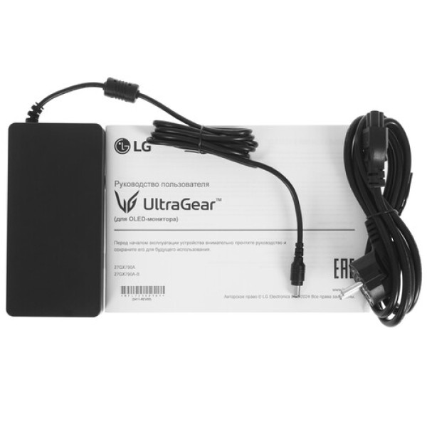 26.5" Монитор LG 27GX790A-B черный