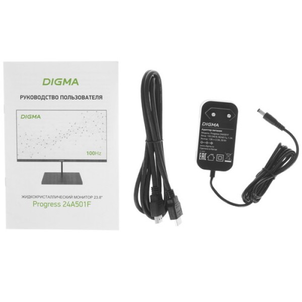 23.8" Монитор Digma Progress 24A501F черный