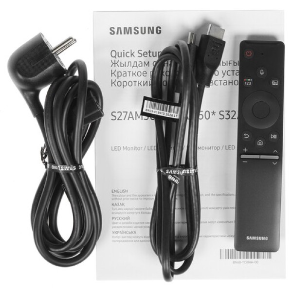 31.5" Монитор Samsung S32AM700UI черный