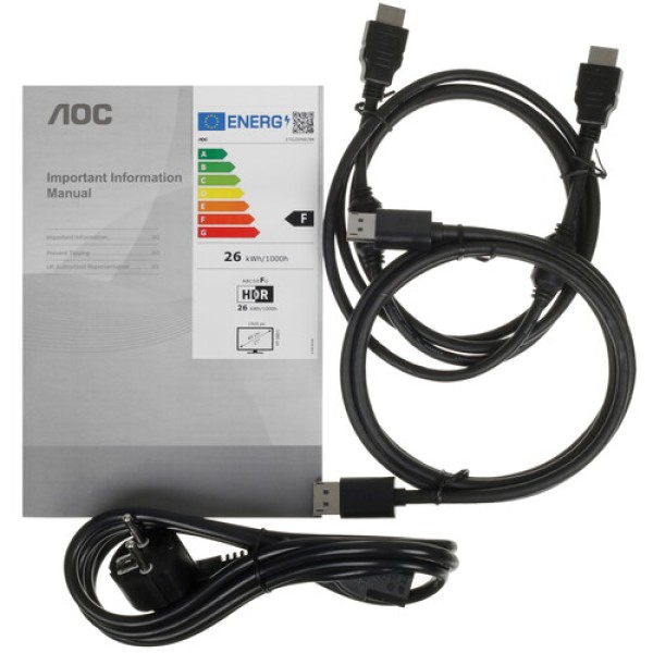 27" Монитор AOC 27G2SPAE черный