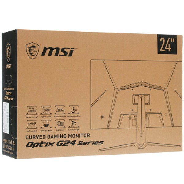 23.6" Монитор MSI Optix G24C4 черный