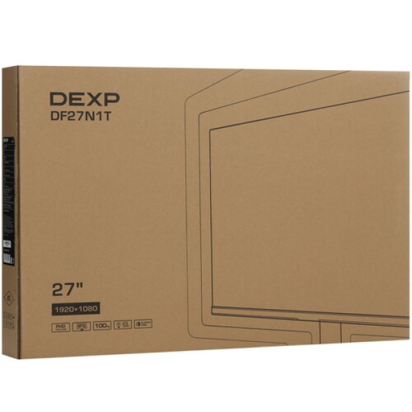 27" Монитор DEXP DF27N1T серебристый