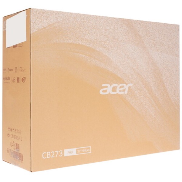 27" Монитор Acer Vero CB273bemipruzx черный