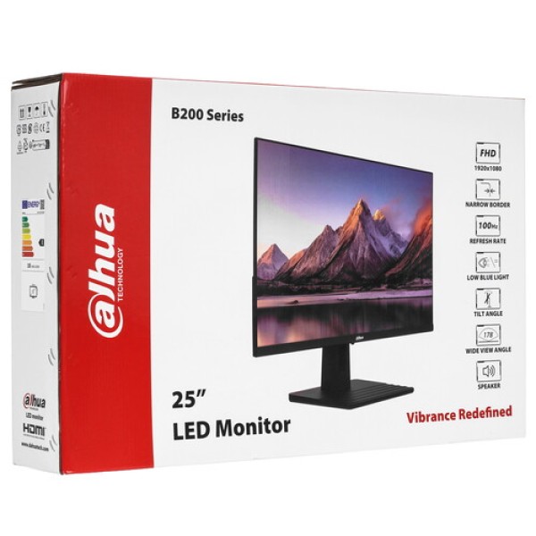 24.5" Монитор Dahua DHI-LM25-B200BS черный