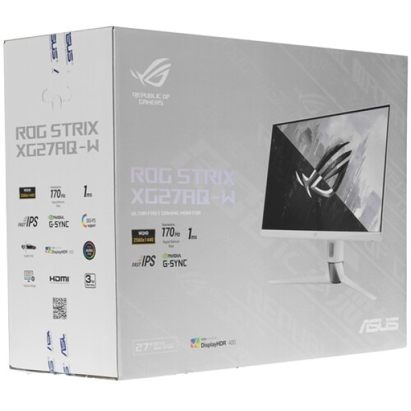 27" Монитор ASUS ROG Strix XG27AQ-W белый