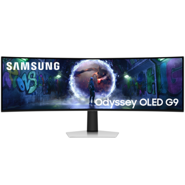 49" Монитор Samsung Odyssey OLED G9 G93SD серебристый