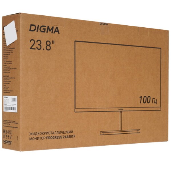 23.8" Монитор Digma Progress 24A501F черный