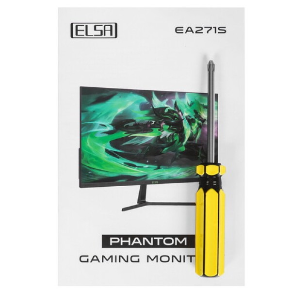 27" Монитор ELSA EA271S черный