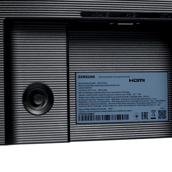 27" Монитор Samsung S3 S31C S27C310EAI черный