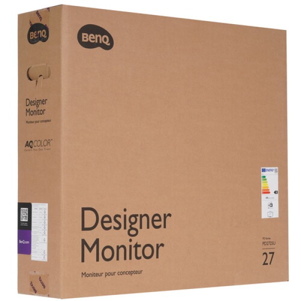 27" Монитор BenQ PD2725U серебристый