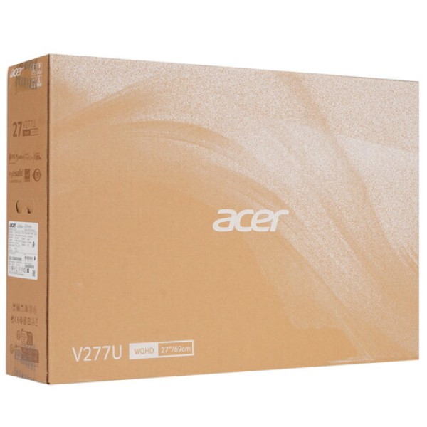 27" Монитор Acer Vero V277UEbmiipxv черный